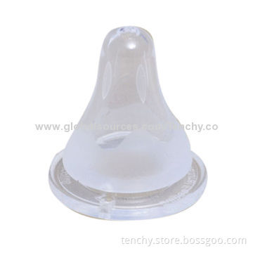 Medical Grade Silicone Baby Nipple, Very Eco-friendly, Reusable and DurableNew